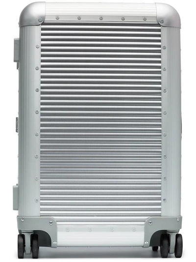 Fpm - Fabbrica Pelletterie Milano Fpm – Fabbrica Pelletterie Milano Bank Spinner 61 Aluminium Suitcase In Metallic
