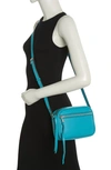 Aimee Kestenberg Berlin Leather Crossbody Bag In Deep Sea Blue