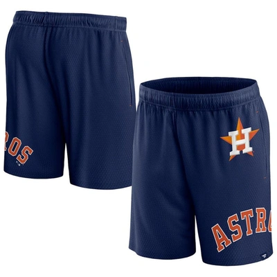 Fanatics Branded  Navy Houston Astros Clincher Mesh Shorts