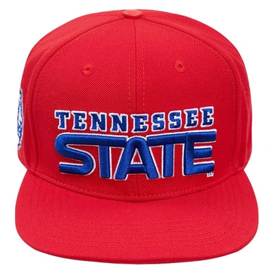 Pro Standard Red Tennessee State Tigers Evergreen State Snapback Hat