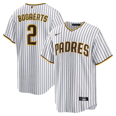 Nike Xander Bogaerts White/brown San Diego Padres Home Official Replica Player Jersey