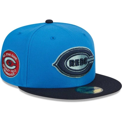 New Era Royal Cincinnati Reds 59fifty Fitted Hat