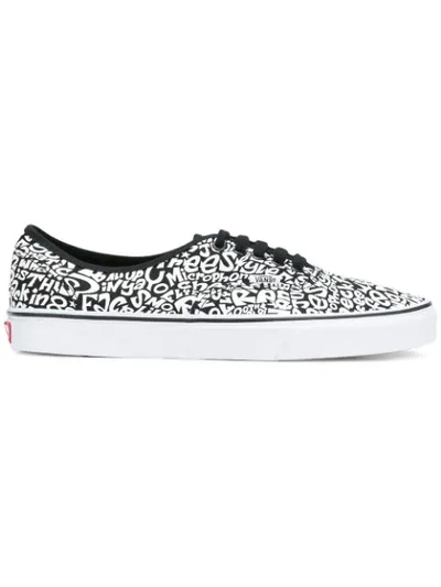 Vans Authentic Sneakers In Black