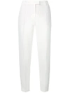 Barbara Bui Tailored Fitted Trousers In White