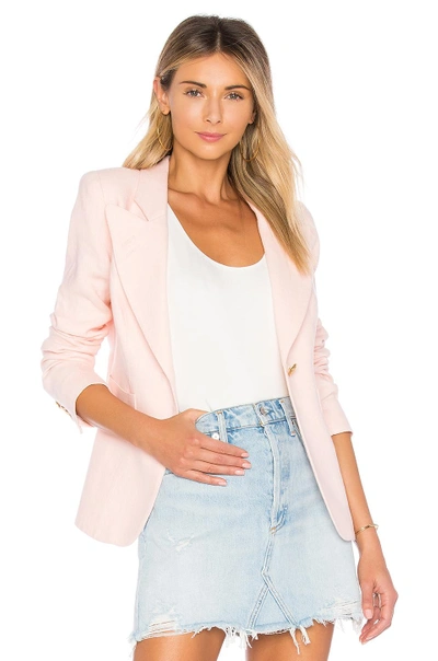 Smythe Classic Duchess Blazer In Pink