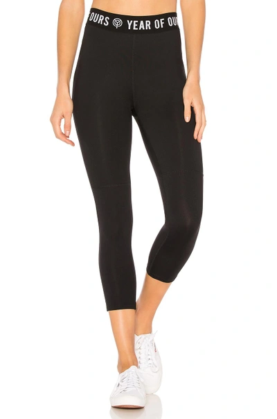 Year Of Ours Roller Legging In Black
