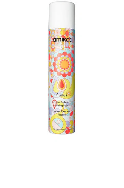 Amika Fluxus Touchable Hairspray 8.2 oz/ 270 ml In N,a