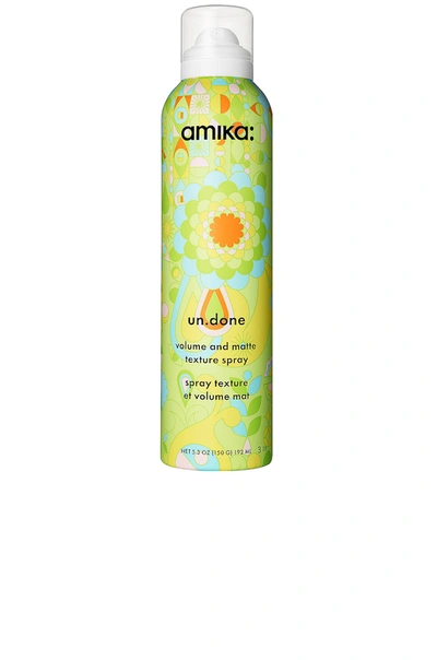 Amika Un. Done Volume And Matte Texture Spray 5.3 oz In N,a