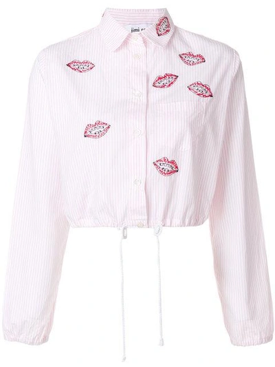 Jimi Roos Kiss Shirt In White