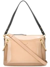 Chloé Roy Medium Shoulder Bag In Neutrals