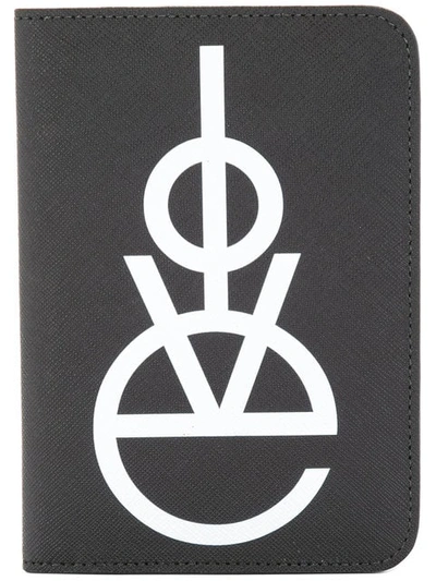 Ports V Logo Cardholder In Black