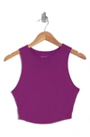Bella+canvas The Fitted Tank In Solid Violetta Blend
