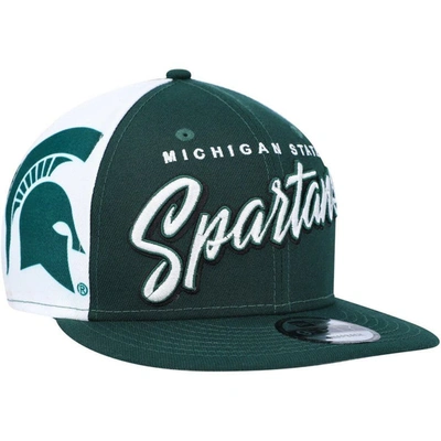 New Era Green Michigan State Spartans Outright 9fifty Snapback Hat
