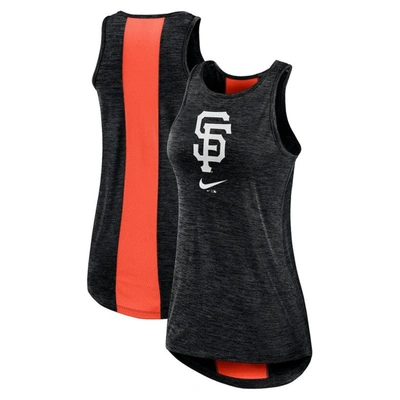 Nike Black San Francisco Giants Right Mix High Neck Tank Top