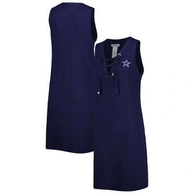 Tommy Bahama Navy Dallas Cowboys Island Cays Lace-up Dress