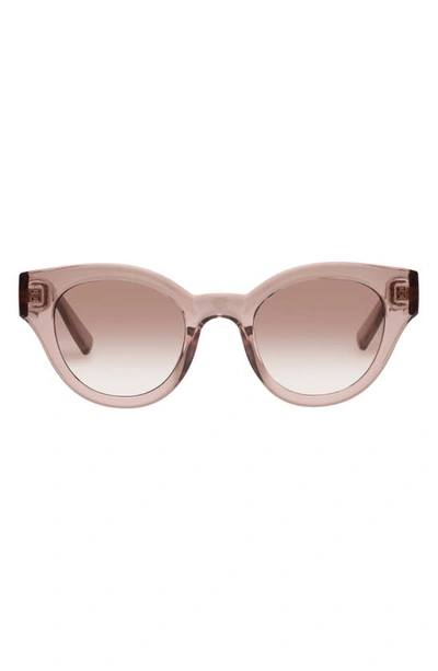 Le Specs Deja Nu 49mm Cat Eye Sunglasses In Rosewater