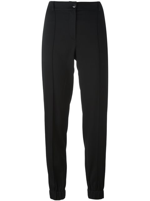 Kenzo Cropped Trousers In Black | ModeSens