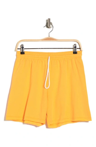 Bella+canvas Cutoff Sweat Shorts In Nectar