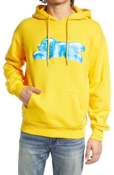Ice Cream Bears Graphic Hoodie In Lemon Chrome