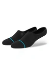 Stance Icon Cotton Blend No-show Socks In Black