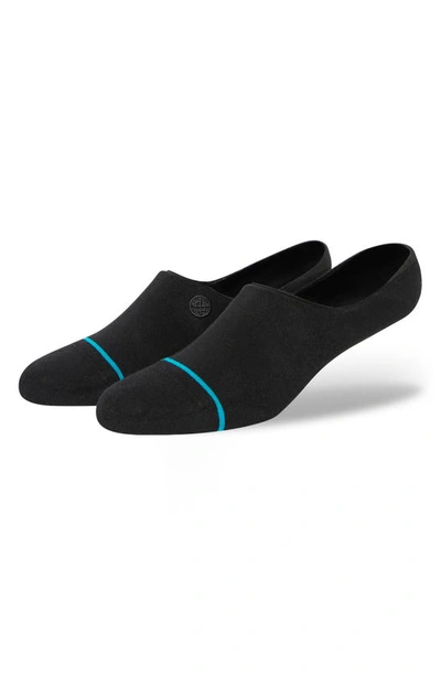 Stance Icon Cotton Blend No-show Socks In Black