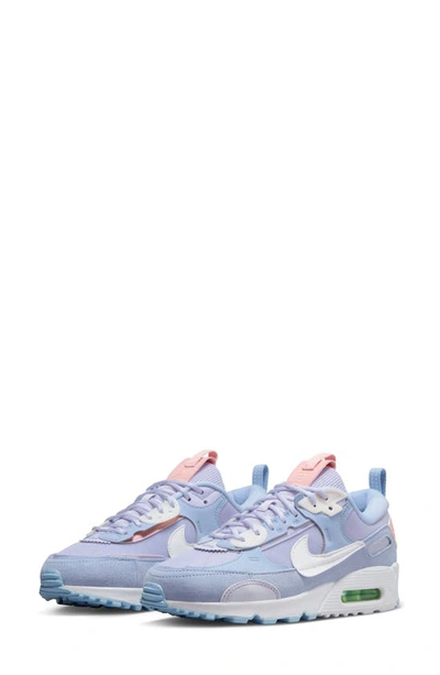 Nike Air Max 90 Futura Sneaker In Oxygen Purple/ White/ Cobalt