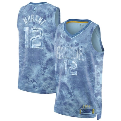 Nike Unisex  Ja Morant Light Blue Memphis Grizzlies Select Series Swingman Jersey