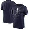 Nike Navy Dallas Cowboys Legend Icon Performance T-shirt In Blue