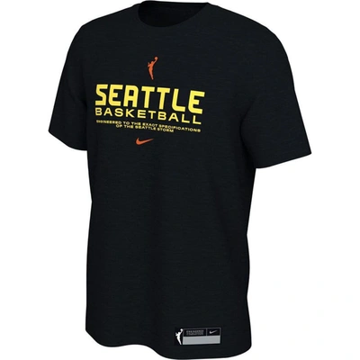 Nike Black Seattle Storm On Court Legend Essential Practice T-shirt