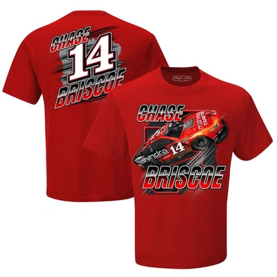 Stewart-haas Racing Team Collection Red Chase Briscoe Blister T-shirt