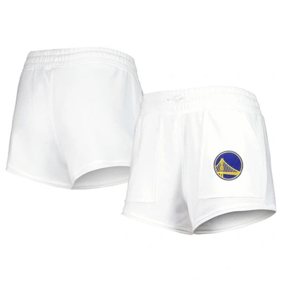 Concepts Sport White Golden State Warriors Sunray Shorts