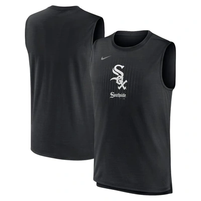 Nike Black Chicago White Sox City Connect Muscle Tank Top