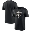 Nike Black Las Vegas Raiders Legend Logo Performance T-shirt