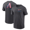 Nike Anthracite Arizona Diamondbacks Americana T-shirt In Grey