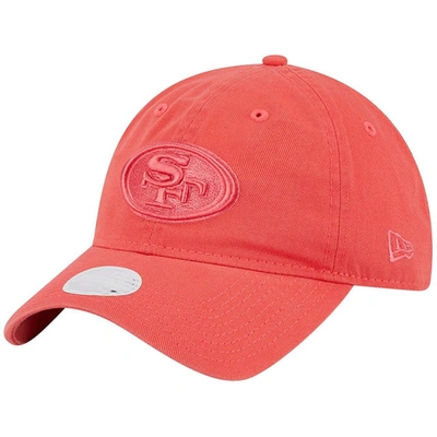 New Era Scarlet San Francisco 49ers Color Pack Brights 9twenty Adjustable Hat