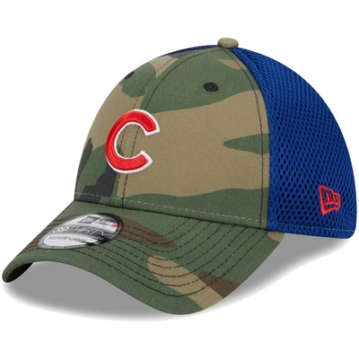 New Era Camo Chicago Cubs Team Neo 39thirty Flex Hat