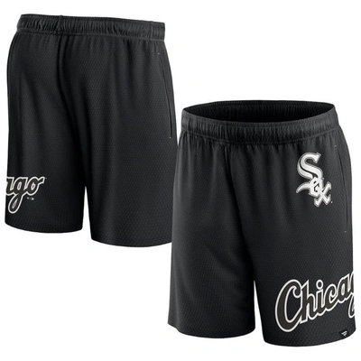 Fanatics Branded  Black Chicago White Sox Clincher Mesh Shorts