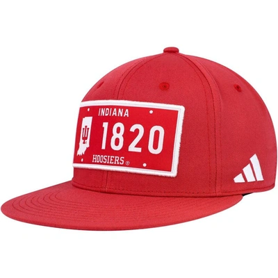 Adidas Originals Adidas  Crimson Indiana Hoosiers Established Snapback Hat