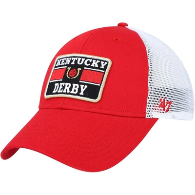 47 Kids' Youth ' Red Kentucky Derby Mvp Snapback Hat
