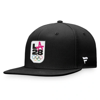 Fanatics Branded Black La28 Snapback Hat