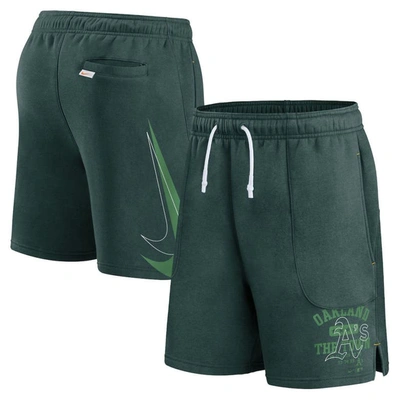 Nike Green Oakland Athletics Statement Ball Game Shorts