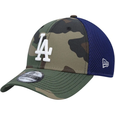 New Era Camo Los Angeles Dodgers Team Neo 39thirty Flex Hat