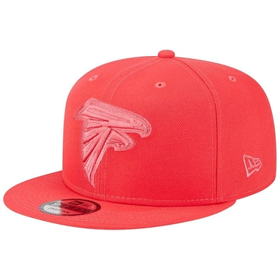 New Era Red Atlanta Falcons Color Pack Brights 9fifty Snapback Hat