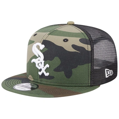 New Era Camo Chicago White Sox Trucker 9fifty Snapback Hat