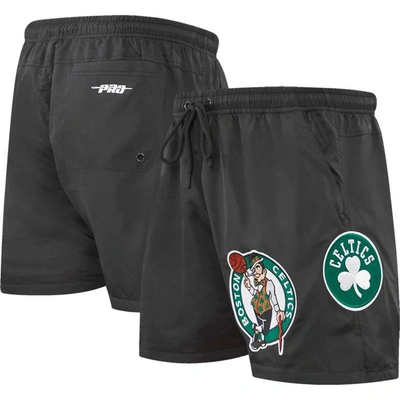 Pro Standard Black Boston Celtics Classics Woven Shorts