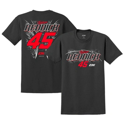 23xi Racing Men's  Black Tyler Reddick 2023 #45 Lifestyle T-shirt