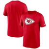Nike Red Kansas City Chiefs Legend Logo Performance T-shirt