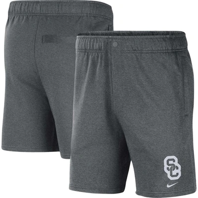 Nike Gray Usc Trojans Fleece Shorts