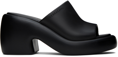 Ferragamo Chunky Slider In Black