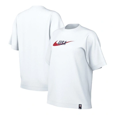Nike White Usmnt Swoosh T-shirt